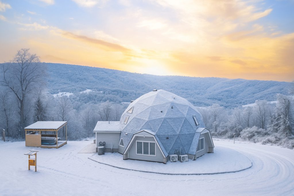 Winter Escape: What It’s Like Staying at a Dome in the Virginia Mountains